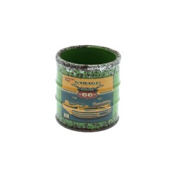 Plant Tin Can Rustic Garage